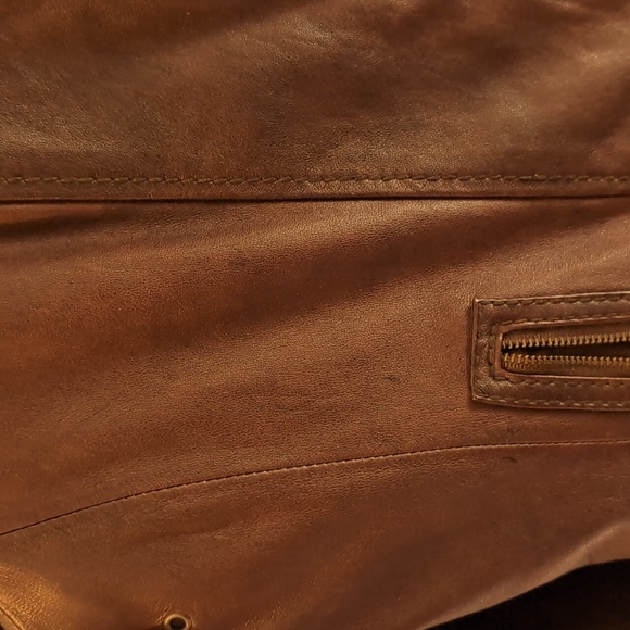 Eddie Bauer leather bomber jacket - Picture 14 of 14